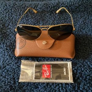 RayBan aviator style sunglasses